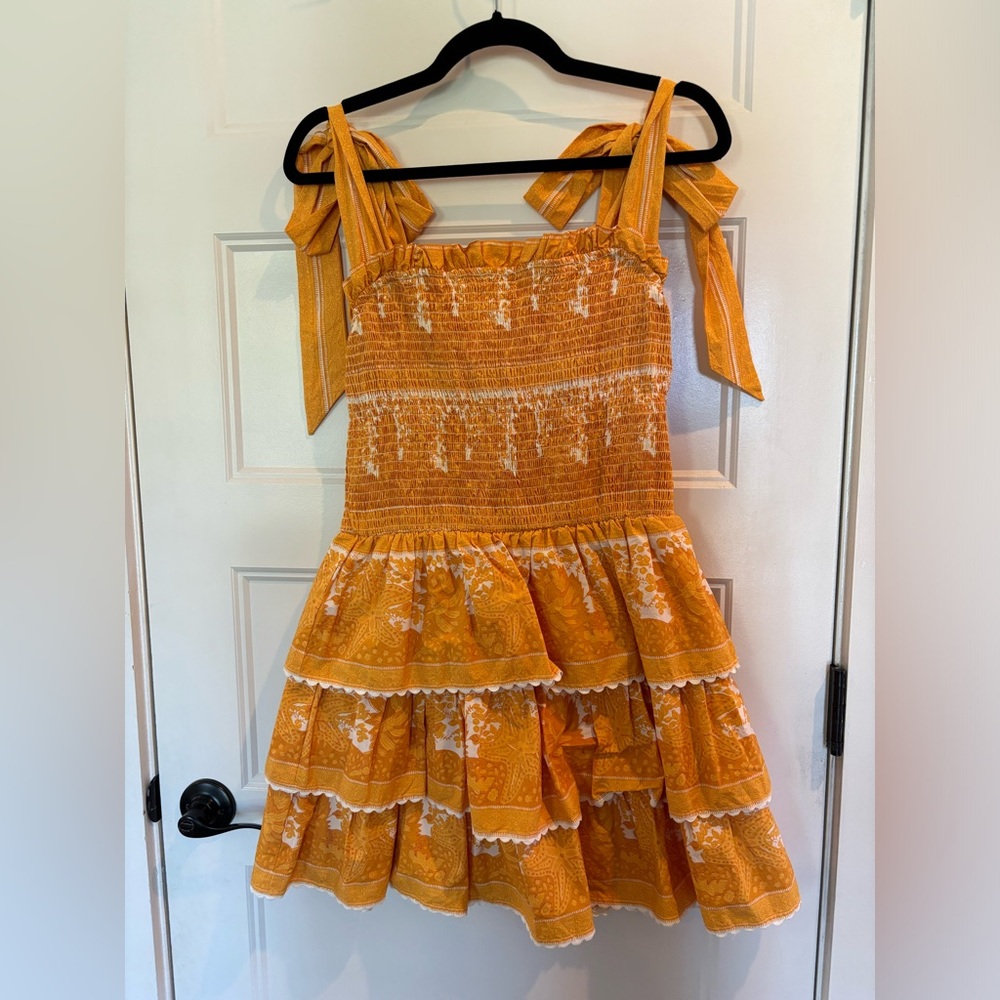 Cleobella Yellow Mini Dress - NWOT - Size M